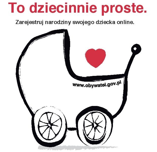 Ilustracja do informacji: Rodzicu, zarejestruj swoje dziecko online! - komunikat Ministerstwa Cyfryzacji